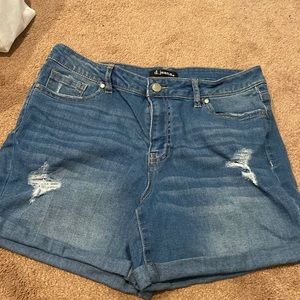 Jean shorts